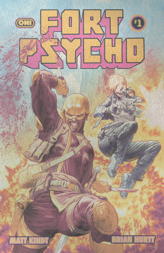 FORT PSYCHO #1 CVR F LEWIS LAROSA FOIL VAR ISBN: 64985600905001061 - FOC DATE: 6/28/26  - Release Date: 8/5/26