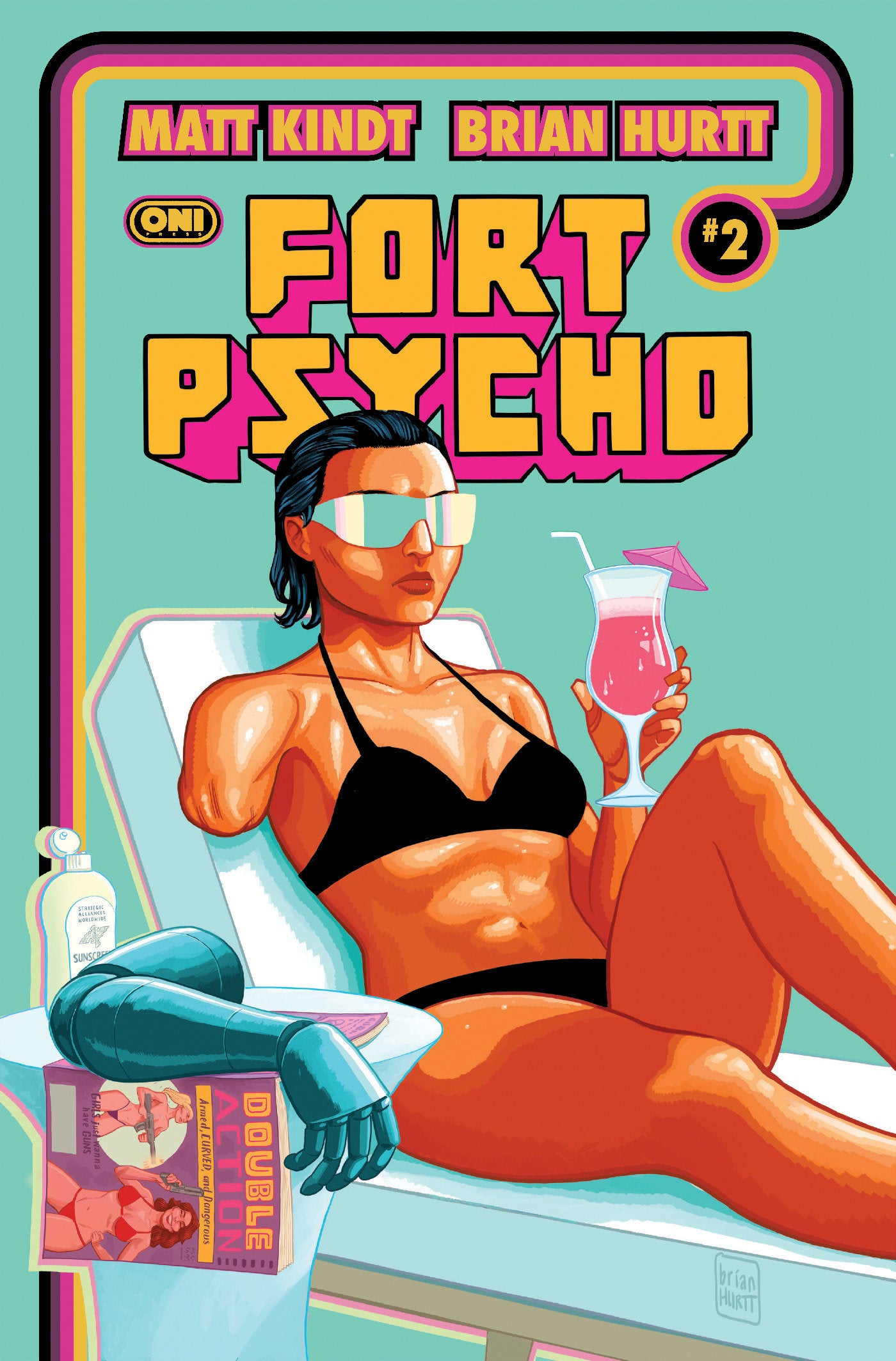 FORT PSYCHO #2 CVR A BRIAN HURTT ISBN: 64985600905002011 - FOC DATE: 8/16/26  - Release Date: 9/23/26