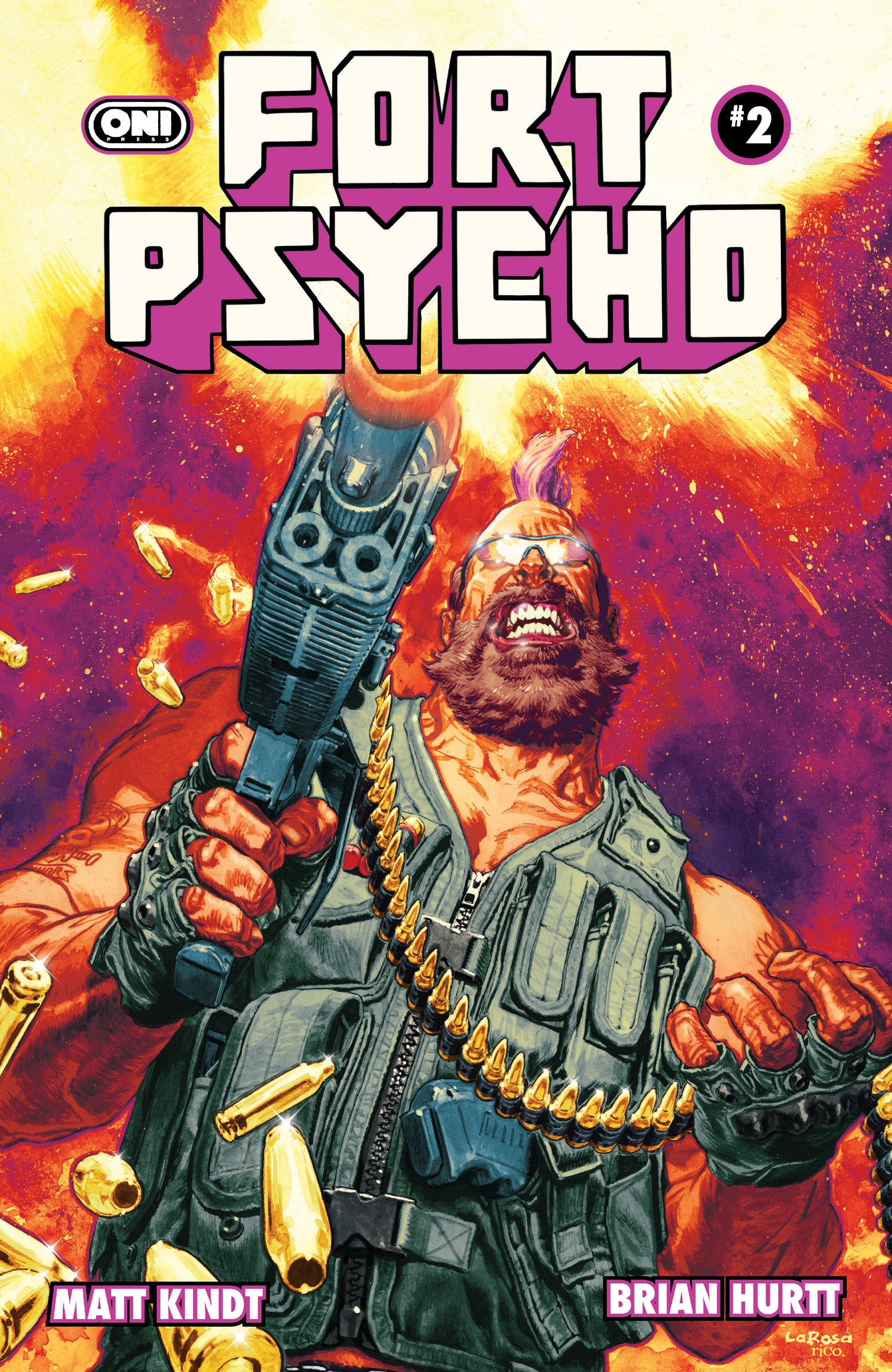 FORT PSYCHO #2 CVR B LEWIS LAROSA VAR ISBN: 64985600905002021 - FOC DATE: 8/16/26  - Release Date: 9/23/26