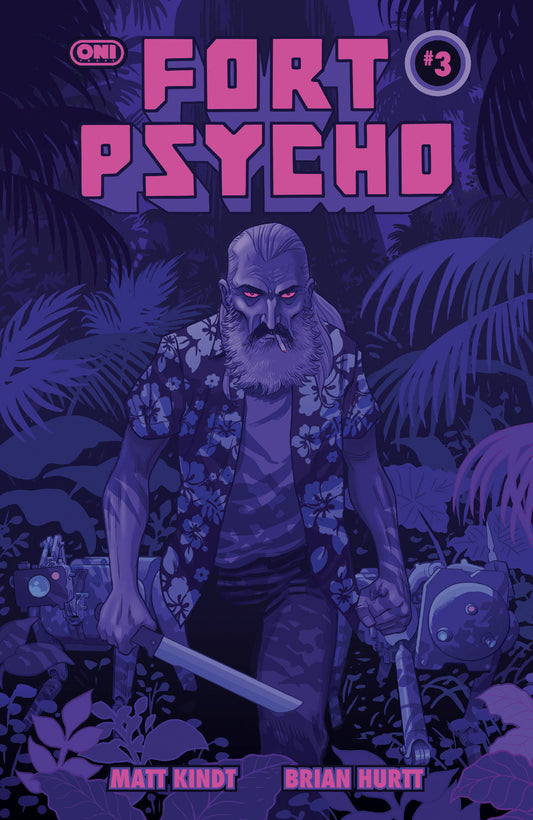 FORT PSYCHO #3 CVR A BRIAN HURTT ISBN: 64985600905003011 - FOC DATE: 9/27/26  - Release Date: 10/28/26