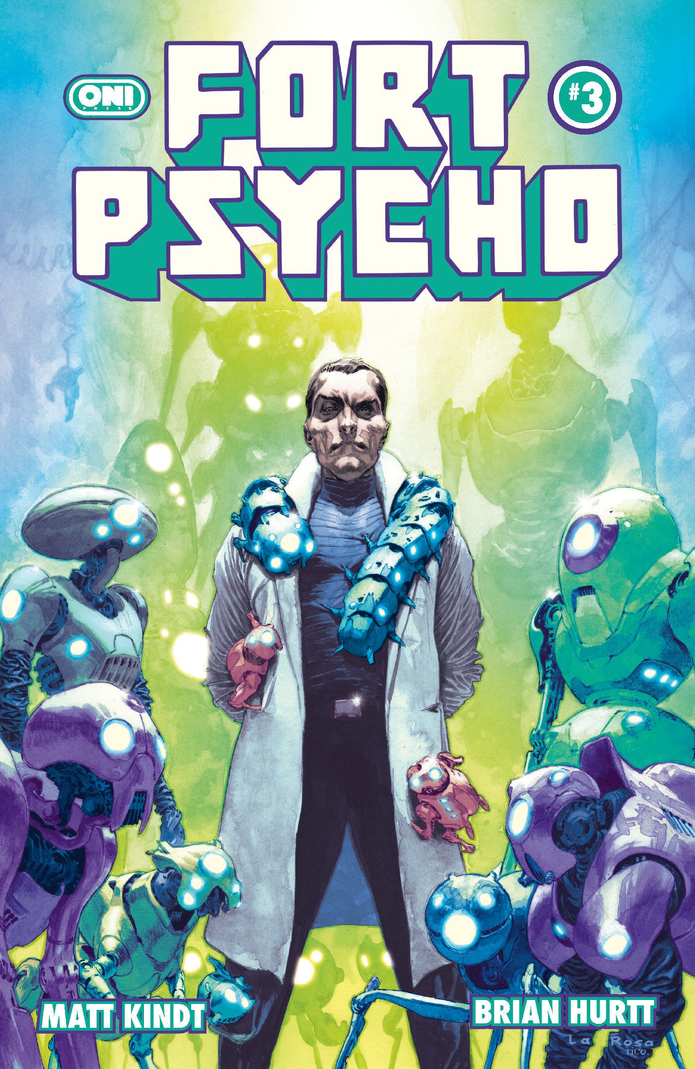 FORT PSYCHO #3 CVR B LEWIS LAROSA VAR ISBN: 64985600905003021 - FOC DATE: 9/27/26  - Release Date: 10/28/26