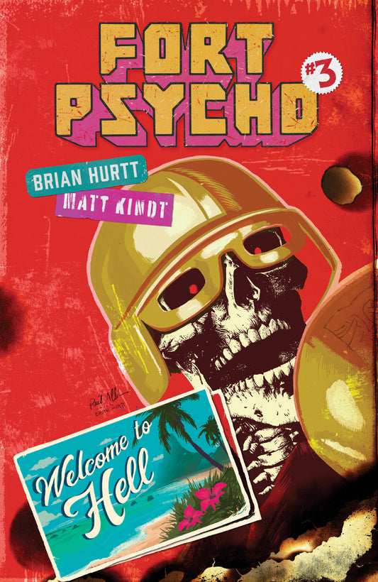 FORT PSYCHO #3 CVR C RAUL ALLEN VAR ISBN: 64985600905003031 - FOC DATE: 9/27/26  - Release Date: 10/28/26