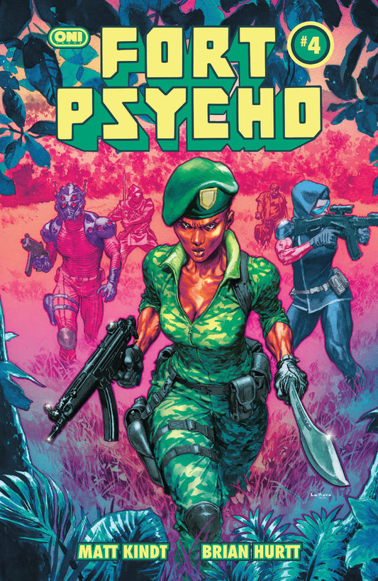 Fort Psycho #4 Cover B Lewis LaRosa Var ISBN: 64985600905004021 - FOC DATE: 10/11/26  - Release Date: 11/18/26