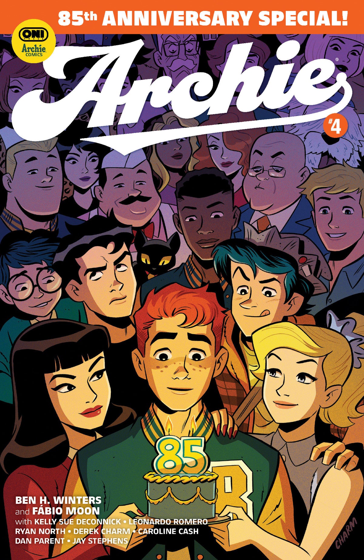 Archie #4 Cover E Derek Charm Var ISBN: 64985600908104051 - FOC DATE: 11/29/26  - Release Date: 12/30/26