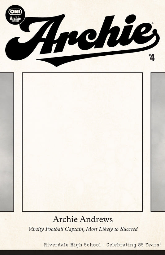 Archie #4 Cover F Riverdale Yearbook Blank Sketch Var ISBN: 64985600908104061 - FOC DATE: 11/29/26  - Release Date: 12/30/26