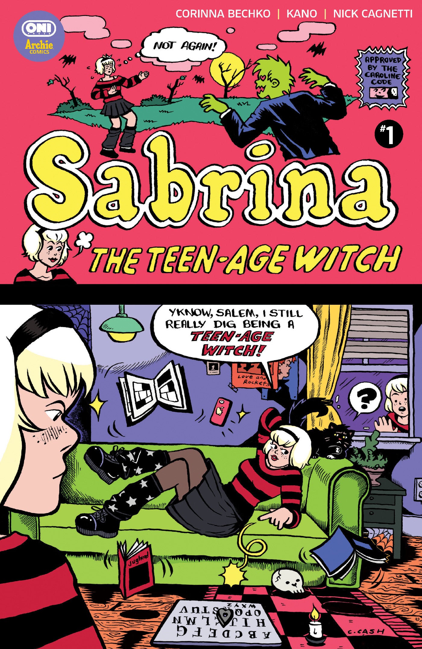 SABRINA THE TEENAGE WITCH #1 CVR D CAROLINE CASH VAR ISBN: 64985600909801041 - FOC DATE: 8/30/26  - Release Date: 10/7/26
