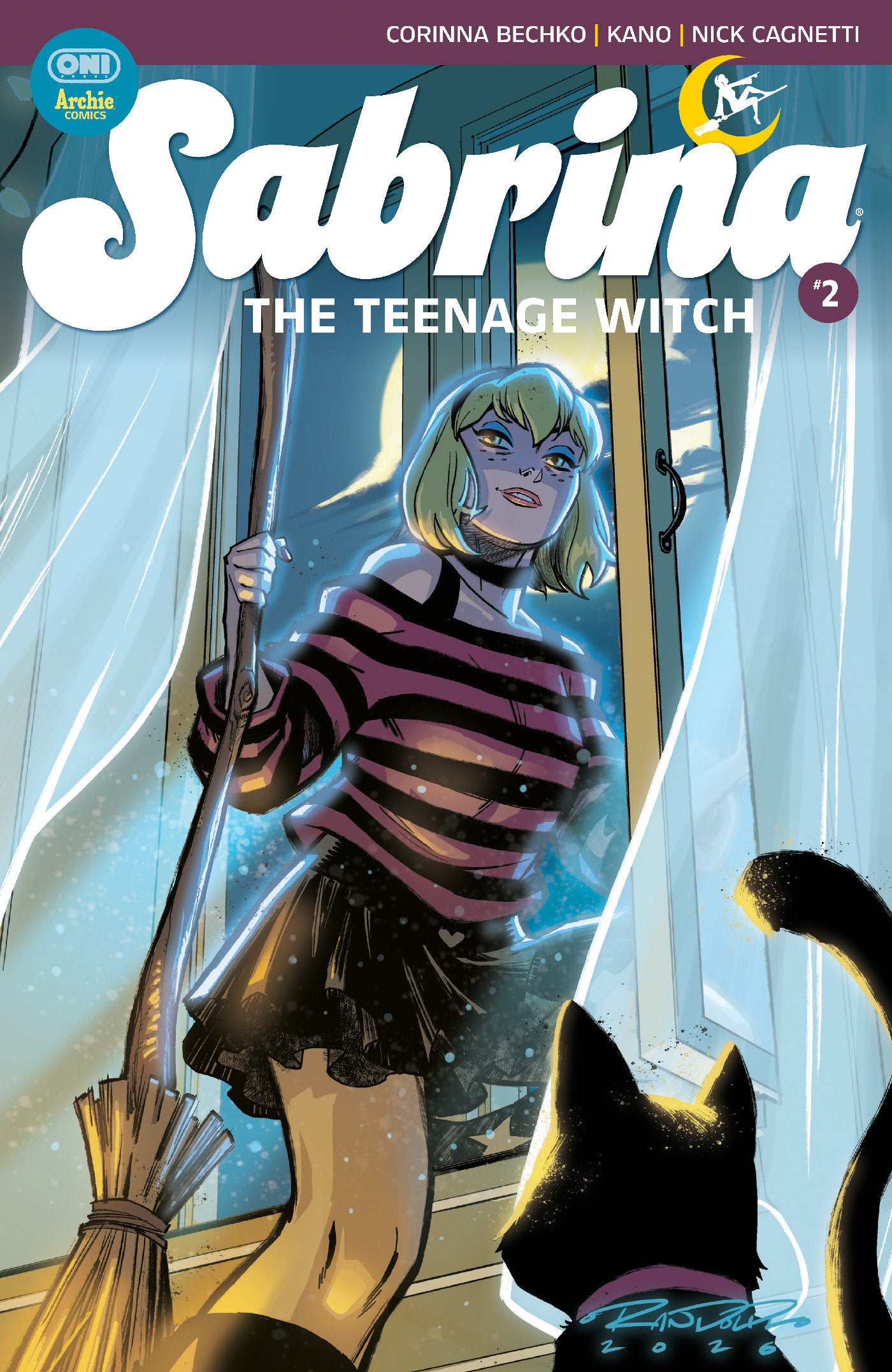 Sabrina the Teenage Witch #2 Cover C Khary Randolph Var ISBN: 64985600909802031 - FOC DATE: 10/11/26  - Release Date: 11/18/26