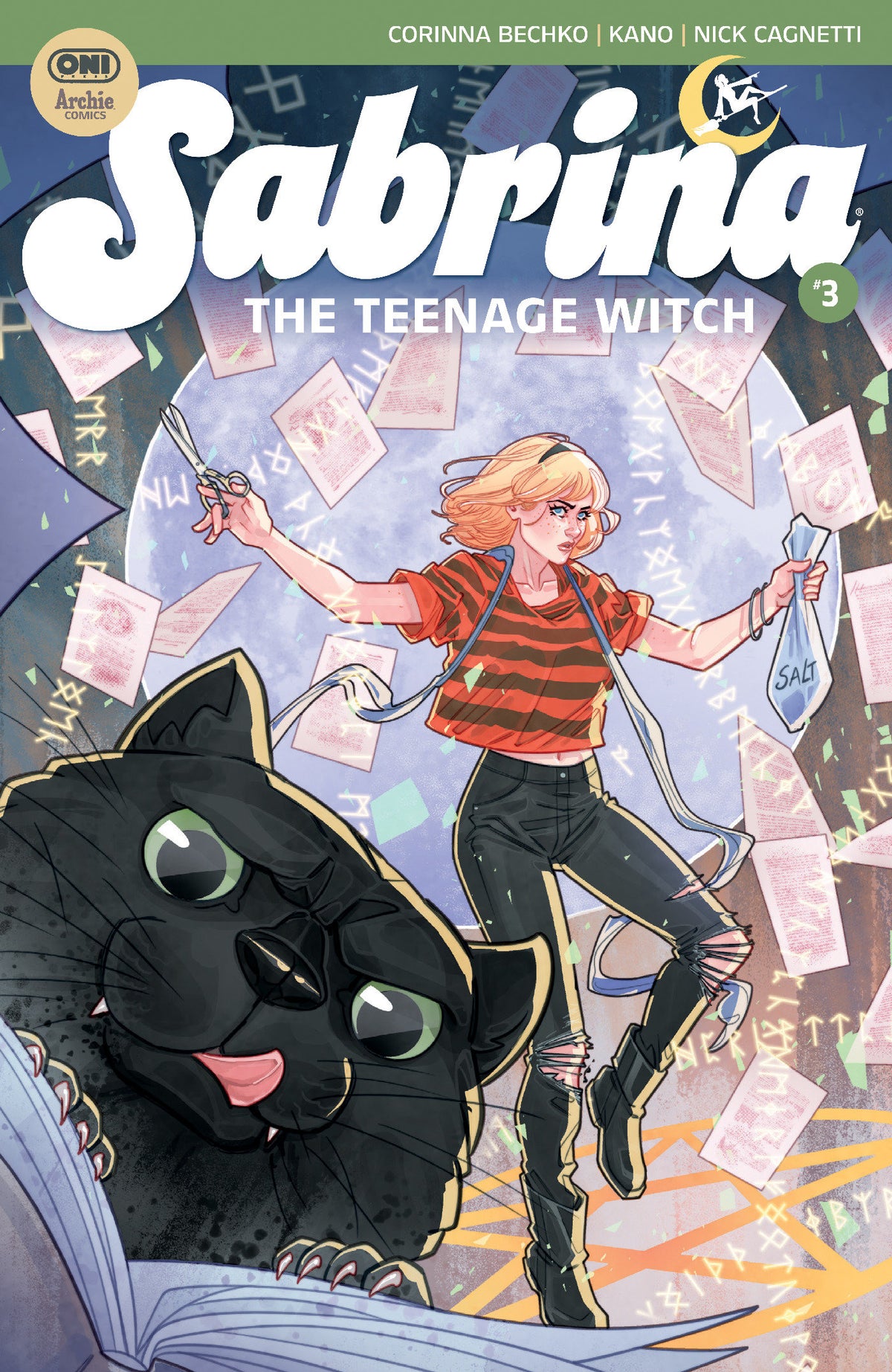 Sabrina the Teenage Witch #3 Cover A Marguerite Sauvage ISBN: 64985600909803011 - FOC DATE: 11/22/26  - Release Date: 12/23/26