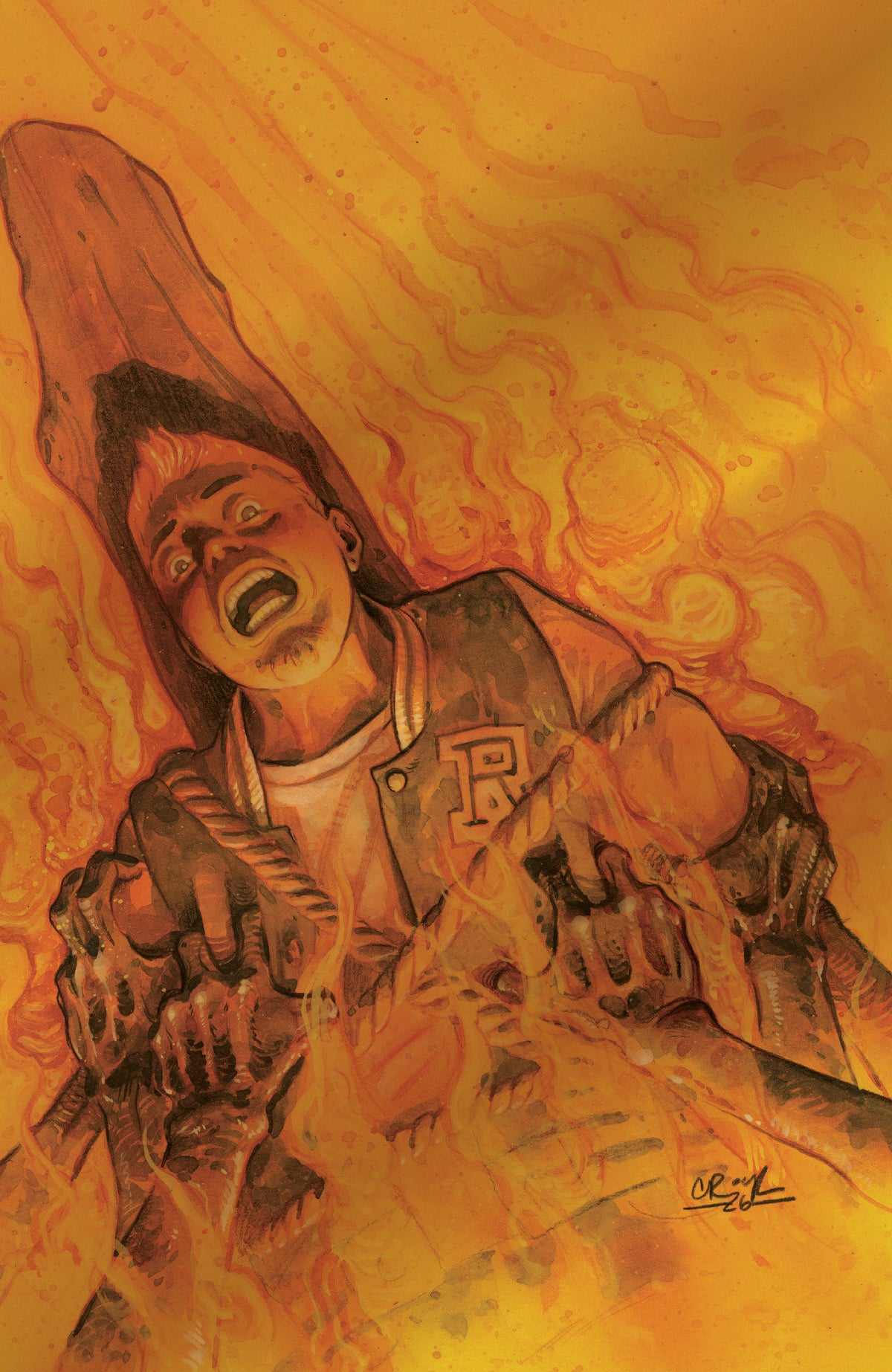 Archie in Hell #1 Cover F Tyler Crook Foil Var ISBN: 64985600910401061 - FOC DATE: 9/27/26  - Release Date: 11/4/26