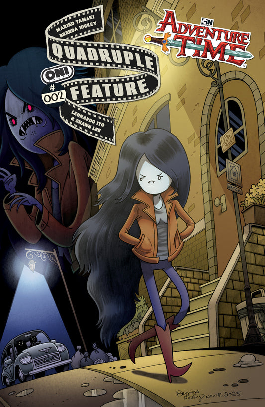 ADVENTURE TIME QUADRUPLE FEATURE #2 CVR A BRENDA HICKEY ISBN: 64985600928900211 - FOC DATE: 7/5/26  - Release Date: 8/12/26