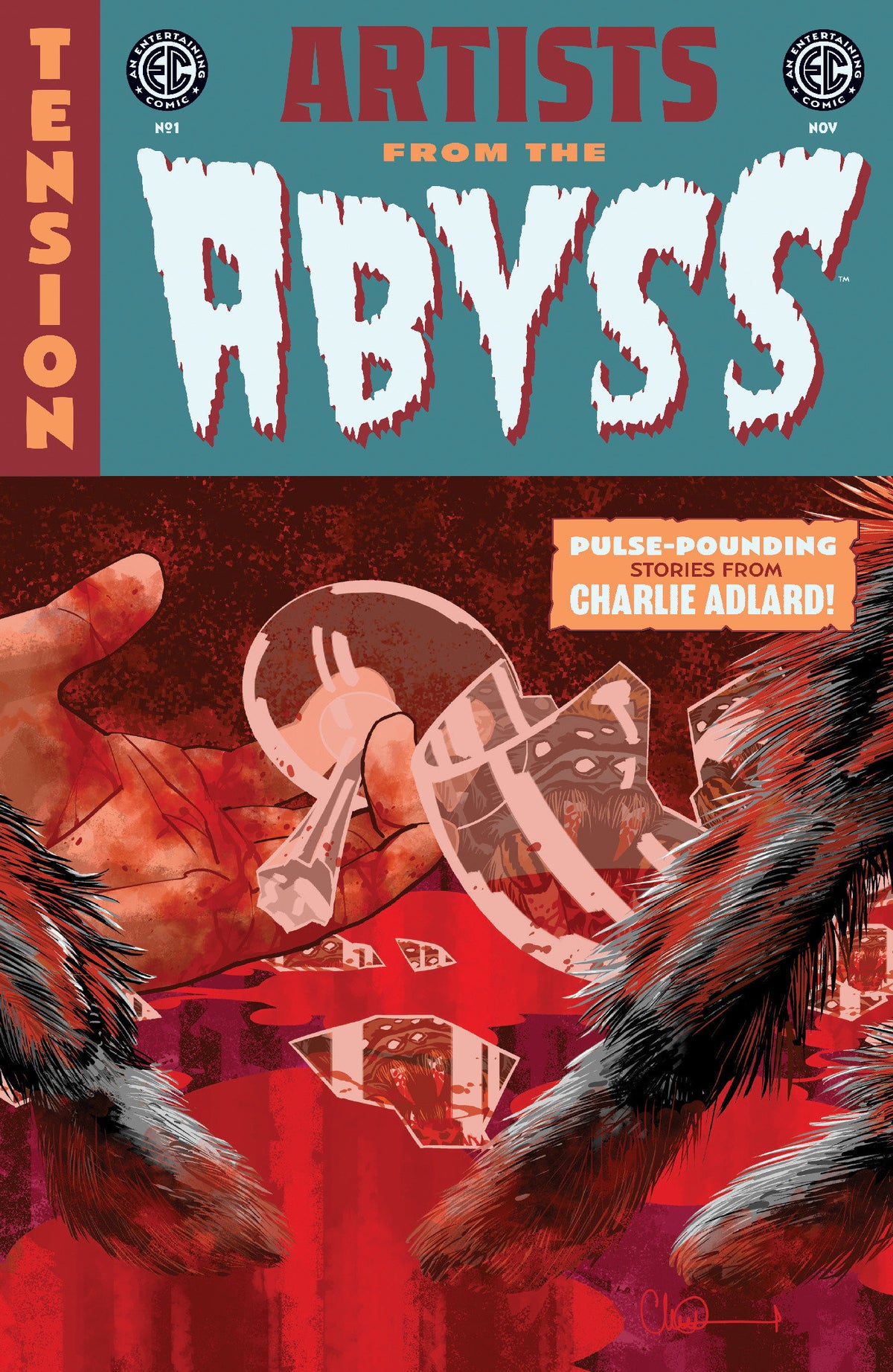 EC Artists from the Abyss Charlie Adlard #1 (One-Shot) Cover A Charlie Adlard ISBN: 64985600982100111 - FOC DATE: 10/4/26  - Release Date: 11/11/26