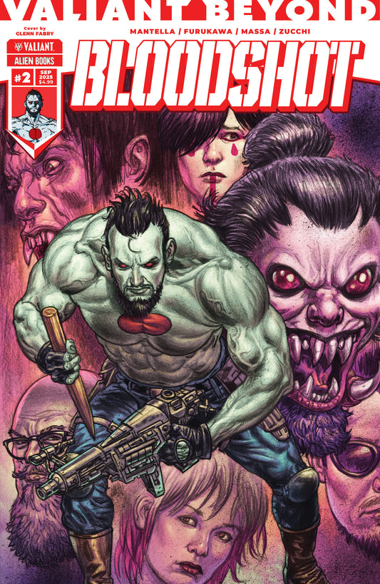Valiant Beyond: Bloodshot #2 Cover A (Fabry) - 9/24/25 - Release Date:  9/24/25