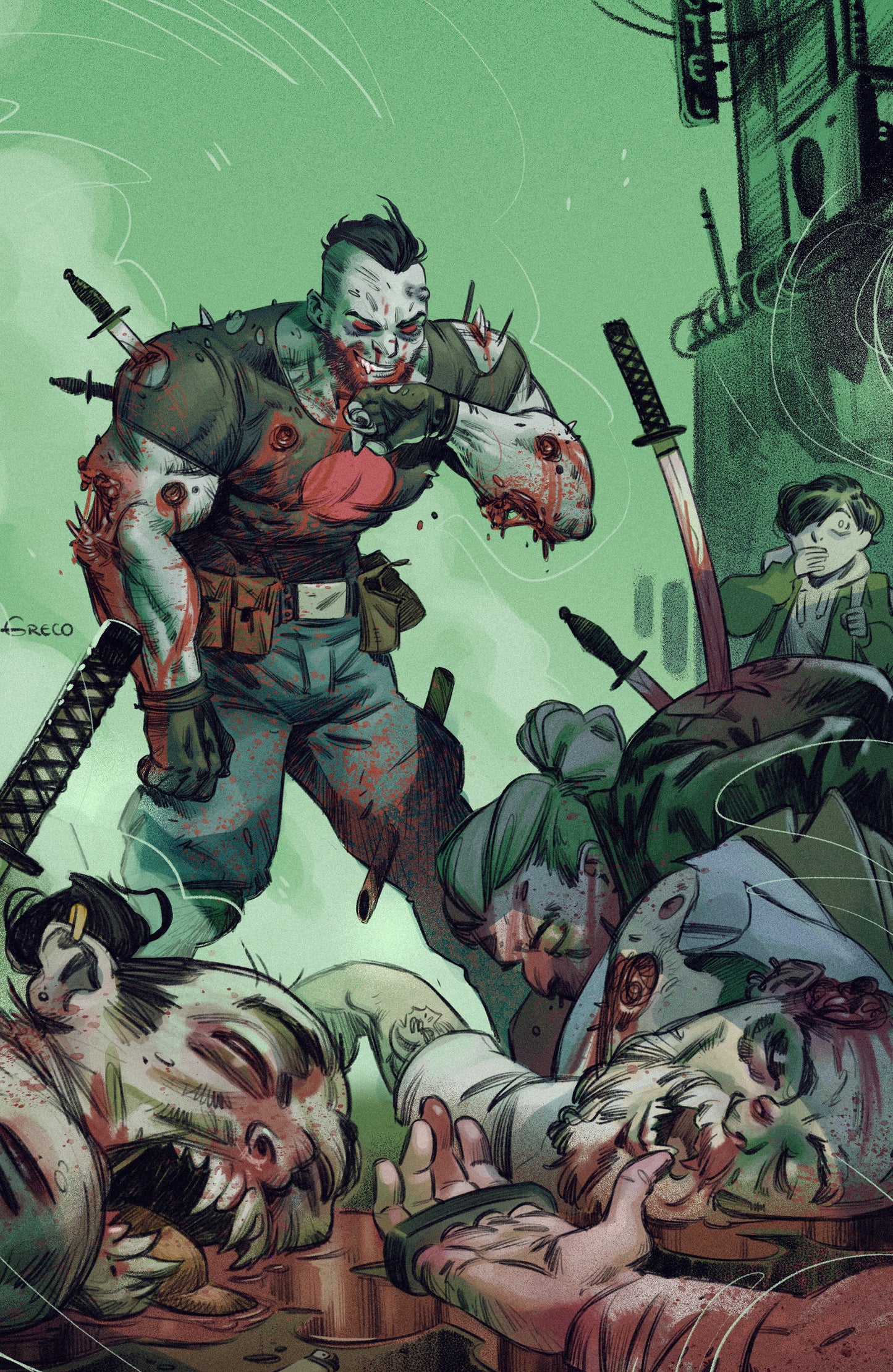 Valiant Beyond: Bloodshot #2 Variant F (Greco Full Art) - 9/24/25 - Release Date:  9/24/25