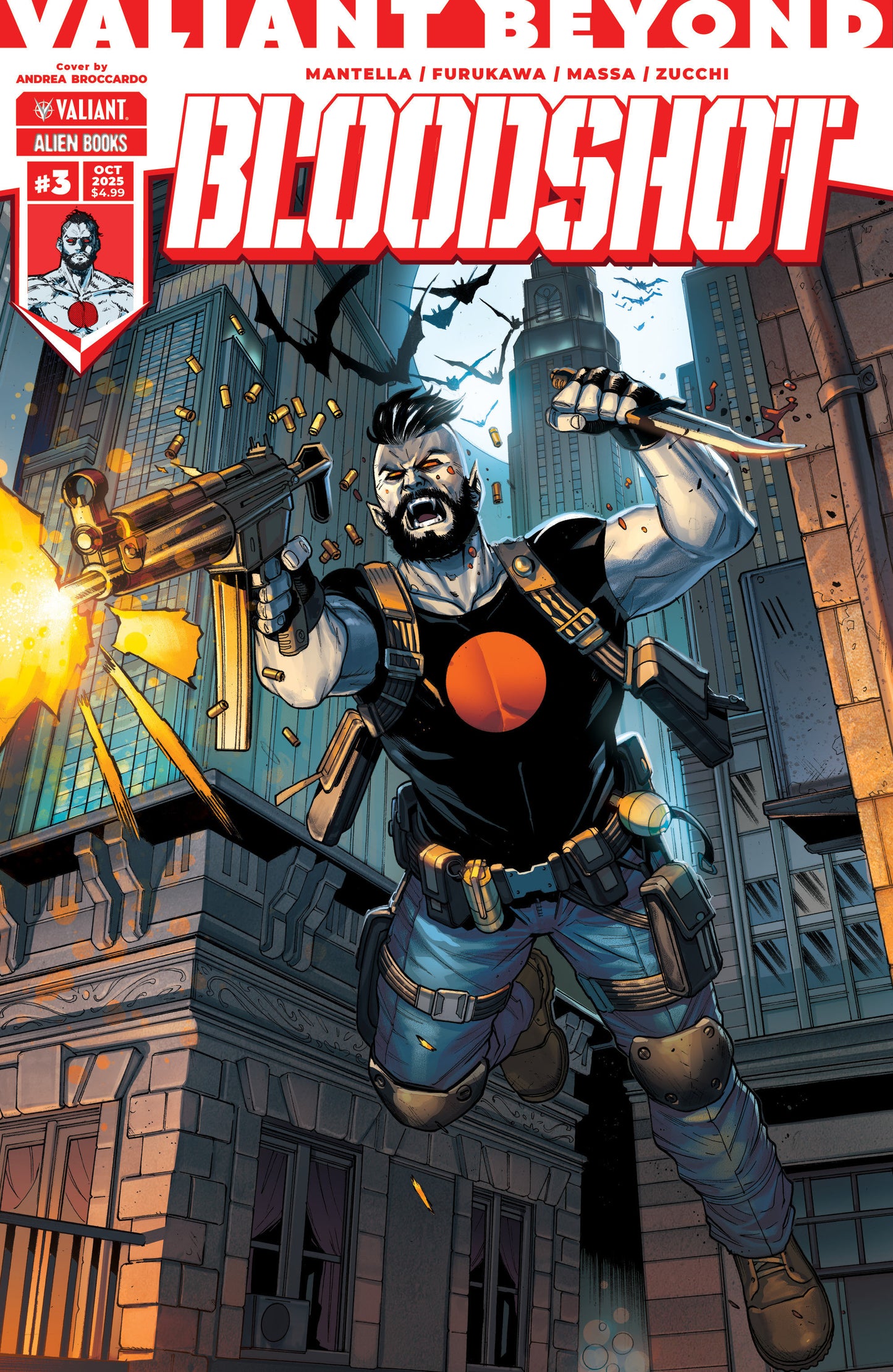 Valiant Beyond: Bloodshot #3 Cover A (Broccardo) ISBN: 73238818114800311 - Release Date: 11/5/25