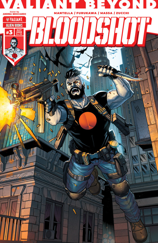Valiant Beyond: Bloodshot #3 Cover A (Broccardo) ISBN: 73238818114800311 - Release Date: 11/5/25