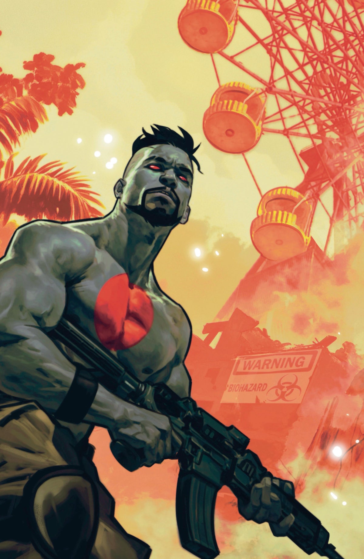 Valiant Beyond: Bloodshot #4--Man Made Hell #1 Variant D (Tomaselli Full Art) ISBN: 73238818114800441 - FOC DATE: 5/17/26  - Release Date: 6/24/26