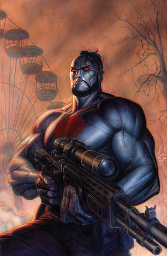 Valiant Beyond: Bloodshot #5--Man Made Hell #2 Variant C (Grego Full Art) ISBN: 73238818114800531 - FOC DATE: 6/28/26  - Release Date: 8/5/26