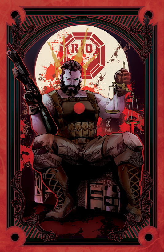 Valiant Beyond: Bloodshot #7--Toy Soldiers #1 Variant B (Sabbatini Full Art Tarot Variant) ISBN: 73238818114800721 - FOC DATE: 10/4/26  - Release Date: 11/11/26