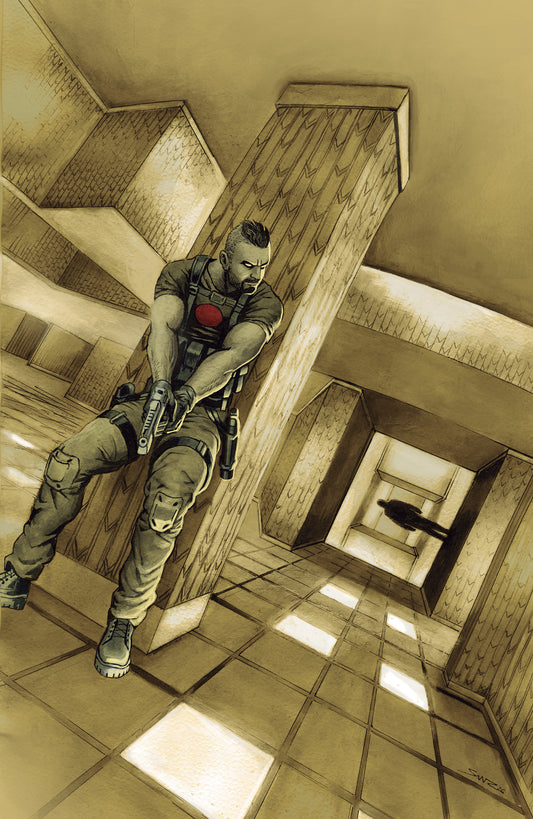 Valiant Beyond: Bloodshot #8--Toy Soldiers #2 Finale Variant C (Sanz Full Art) ISBN: 73238818114800831 - FOC DATE: 10/11/26  - Release Date: 11/25/26