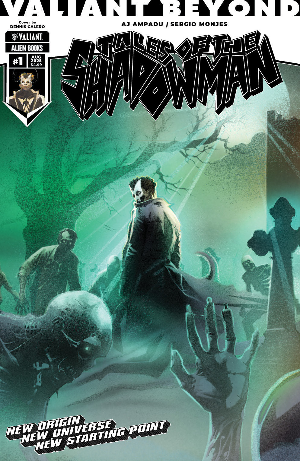 Valiant Beyond: Tales of the Shadowman #1 Variant C (Calero Connecting Variant) - ISBN: 73238818124700131 - Release Date:  8/20/25