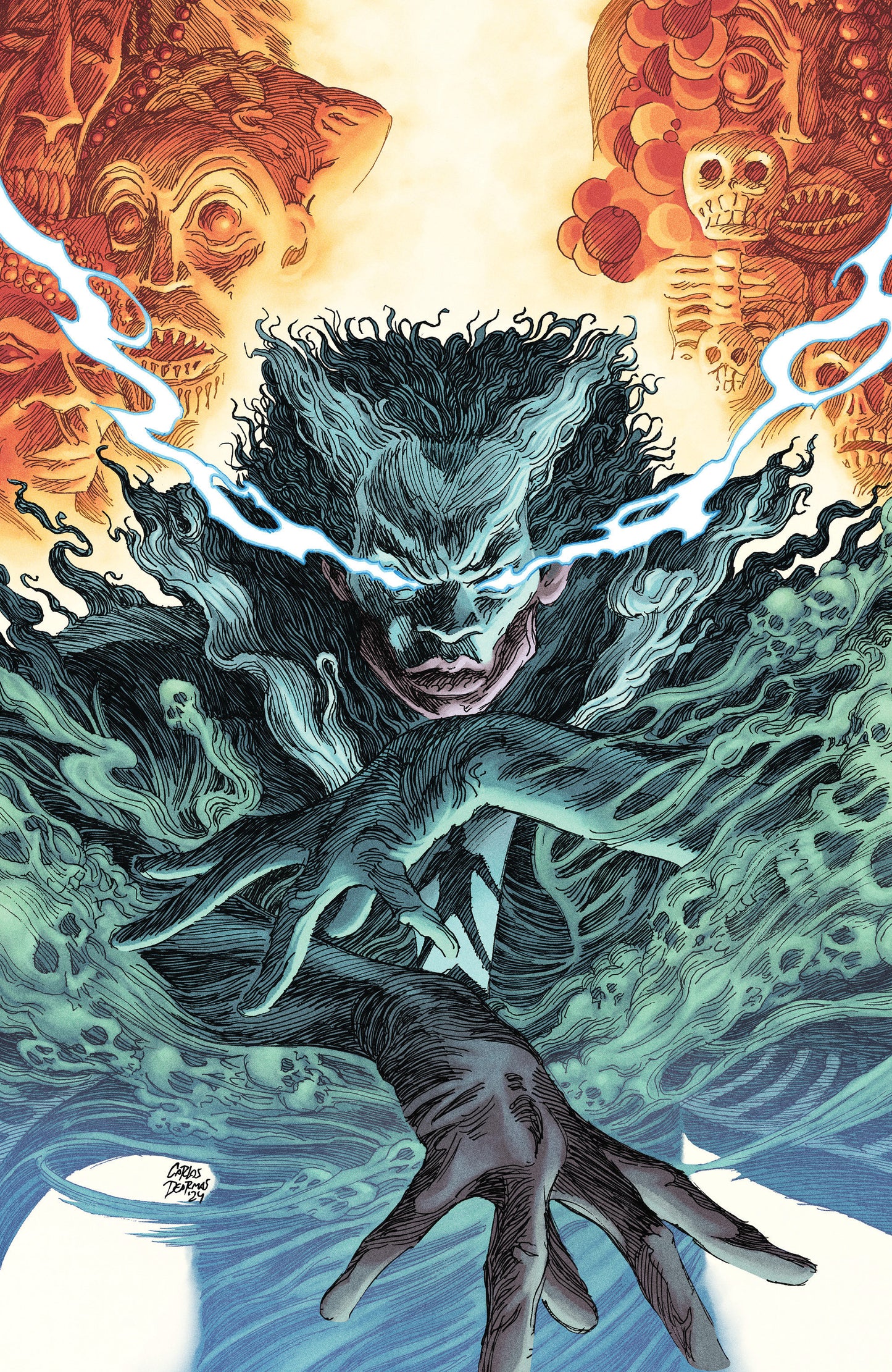 Valiant Beyond: Tales of the Shadowman #2 Variant F (Dearmas Full Art) - 10/1/25 - Release Date:  10/1/25