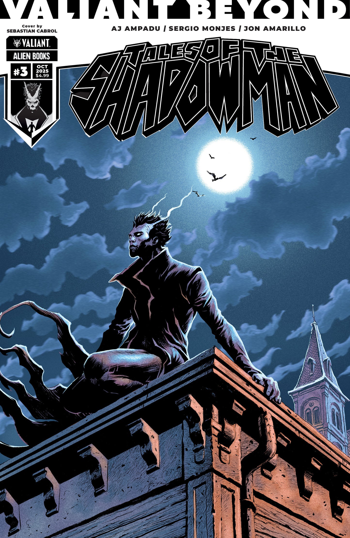 Valiant Beyond: Tales of the Shadowman #3 Variant B (Cabrol) ISBN: 73238818124700321 - Release Date: 11/5/25