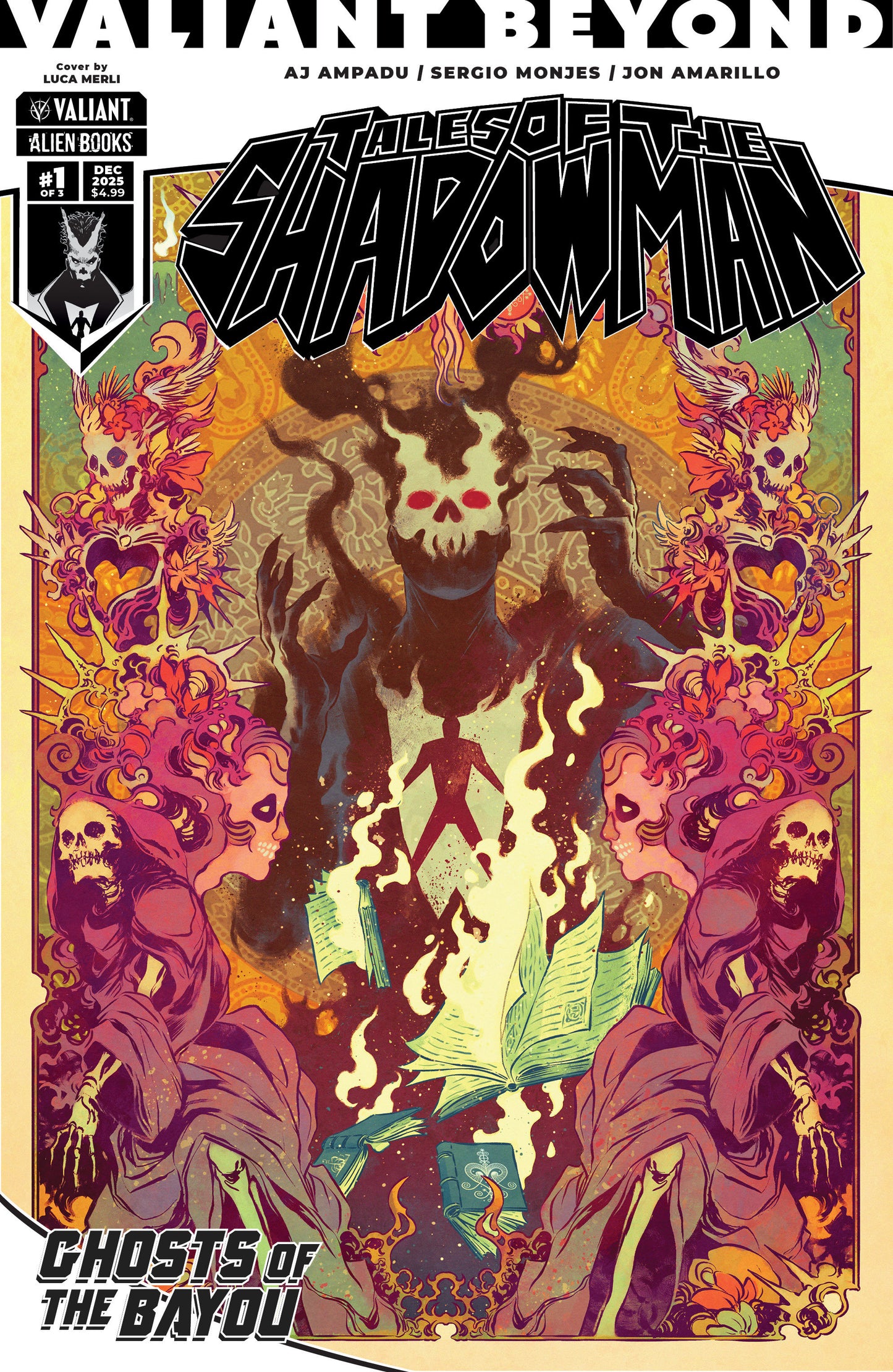 Valiant Beyond: Tales of the Shadowman #4--Ghosts of the Bayou #1 Variant B (Merli) ISBN: 73238818124700421 - Release Date: 12/3/25