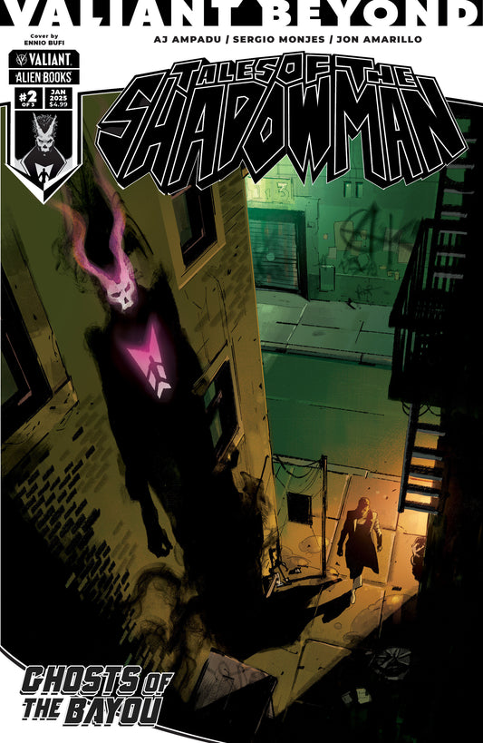Valiant Beyond: Tales of the Shadowman #5--Ghosts of the Bayou #2 Variant B (Bufi) ISBN: 73238818124700521 - Release Date: 1/28/26