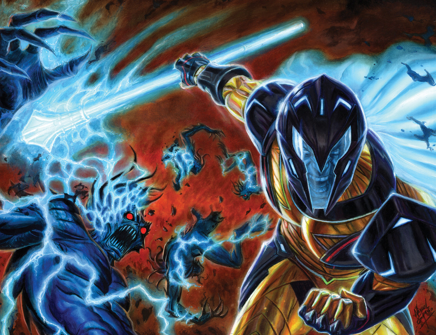 Valiant Beyond: The X-O Manowar #1 Variant F (Grego Wraparound Full Art) - 9/17/25 - Release Date:  9/17/25