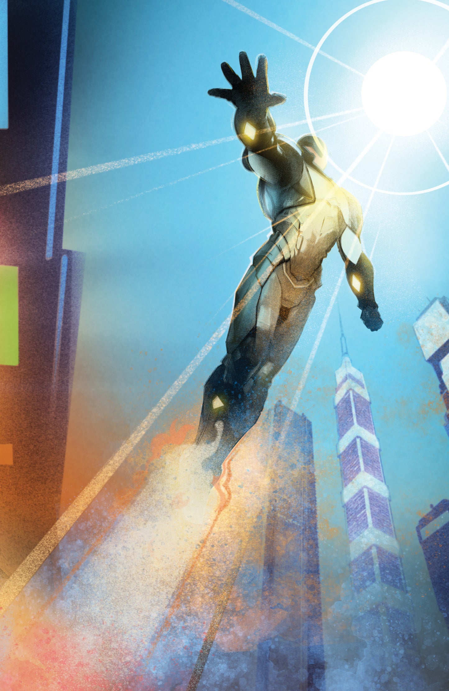 Valiant Beyond: The X-O Manowar #1 Variant G (Calero Connecting Full Art) - 9/17/25 - Release Date:  9/17/25