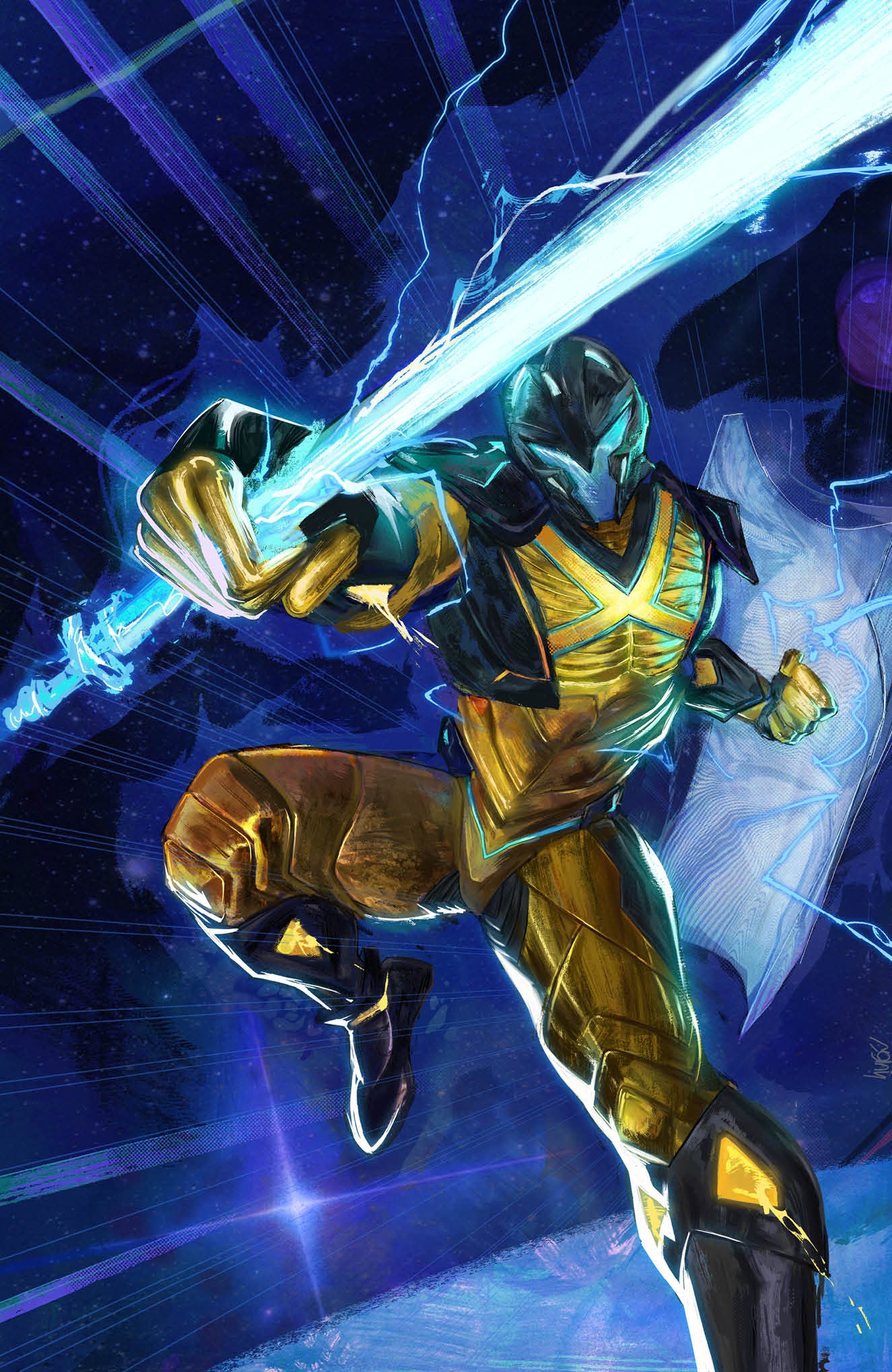 Valiant Beyond: The X-O Manowar #2 Variant F (Huron Full Art) ISBN: 73238818144500261 - Release Date: 10/29/25
