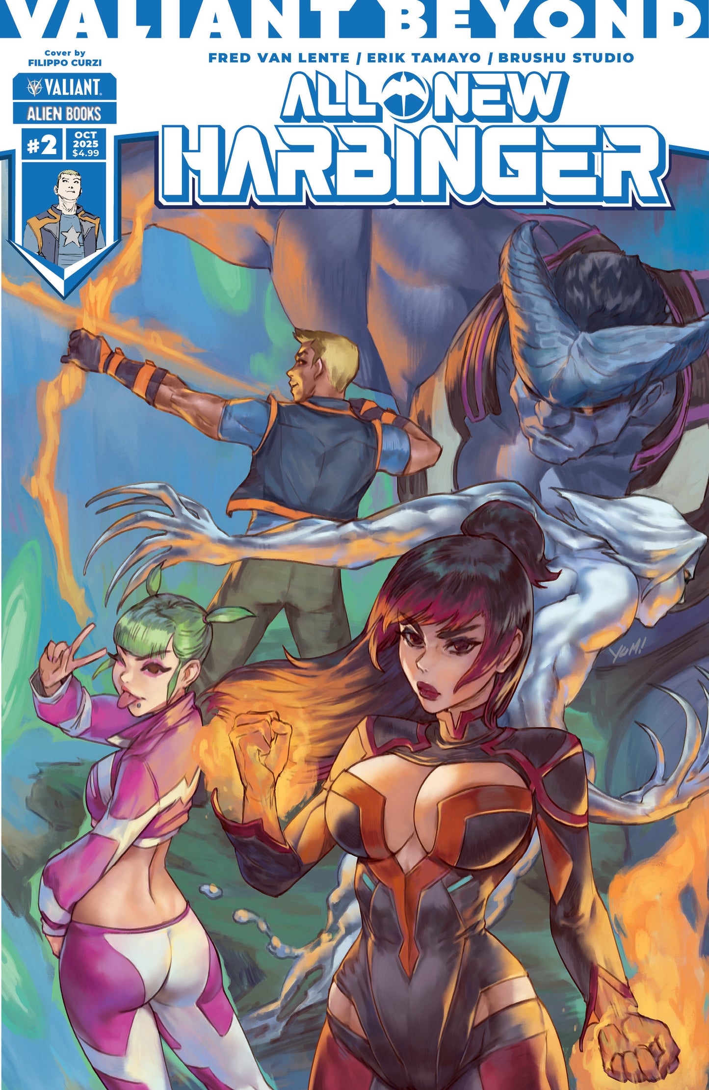 Valiant Beyond: All-New Harbinger #2 Cover A (Curzi) ISBN: 73238818204600211 - Release Date: 10/22/25