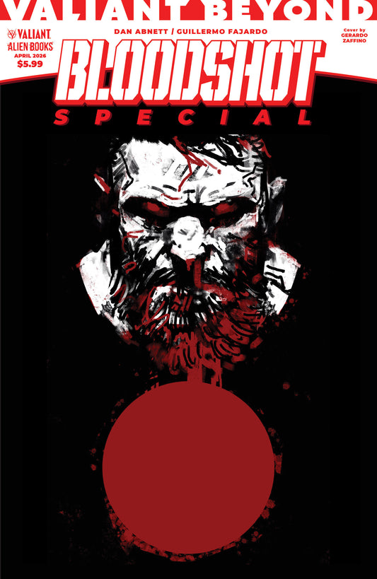 Valiant Beyond: Bloodshot: Special Variant B (Zaffino) ISBN: 73238818404000121 - FOC DATE: 3/29/26  - Release Date: 5/6/26