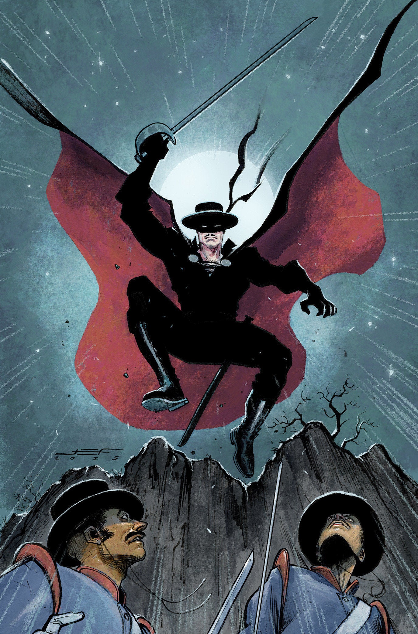 Zorro #2 Variant C (Ferreyra) ISBN: 73238818464400231 - FOC DATE: 5/24/26  - Release Date: 7/1/26