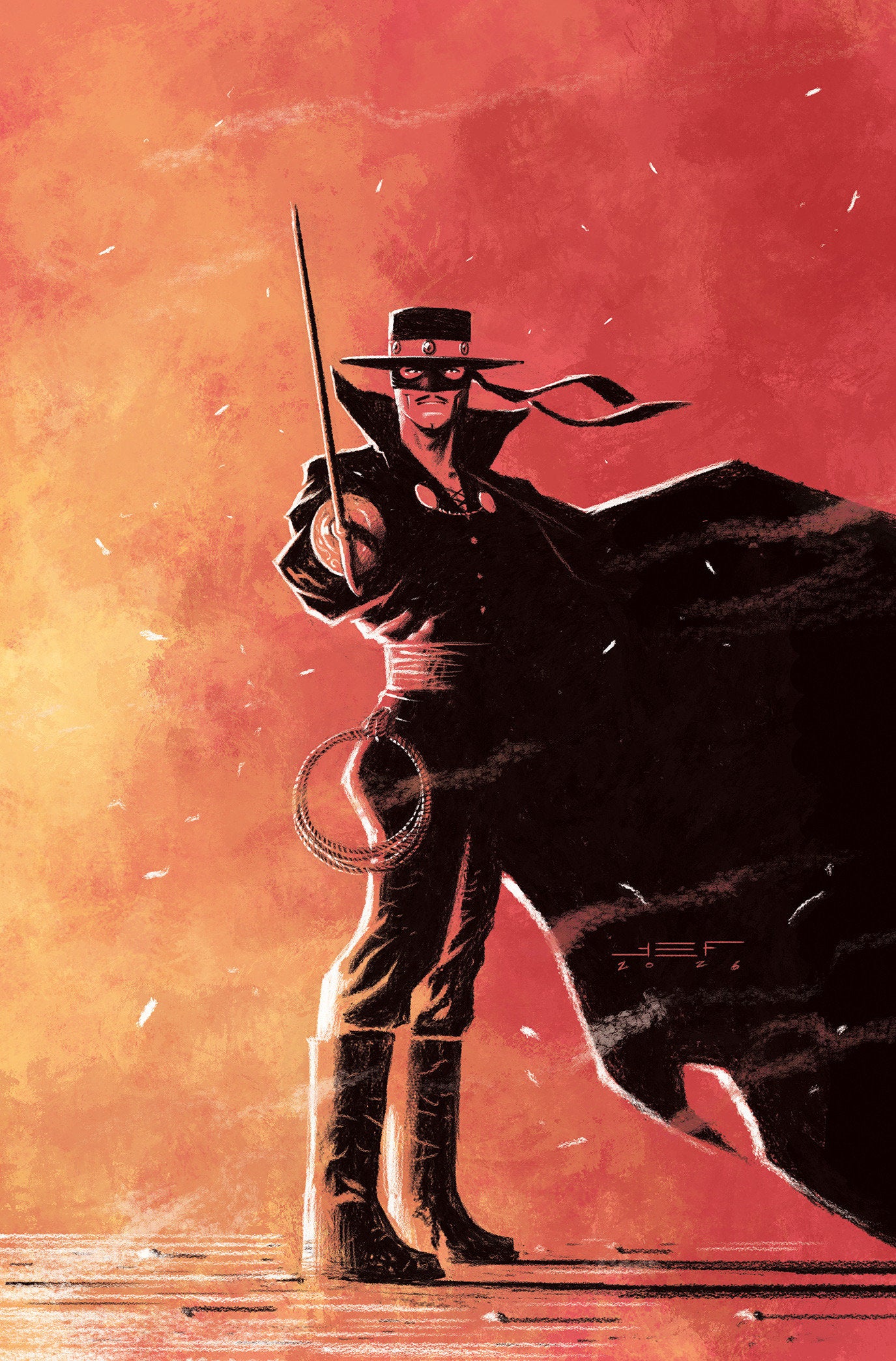 Zorro #3 Variant C (Ferreyra Full Art) ISBN: 73238818464400331 - FOC DATE: 7/19/26  - Release Date: 8/26/26