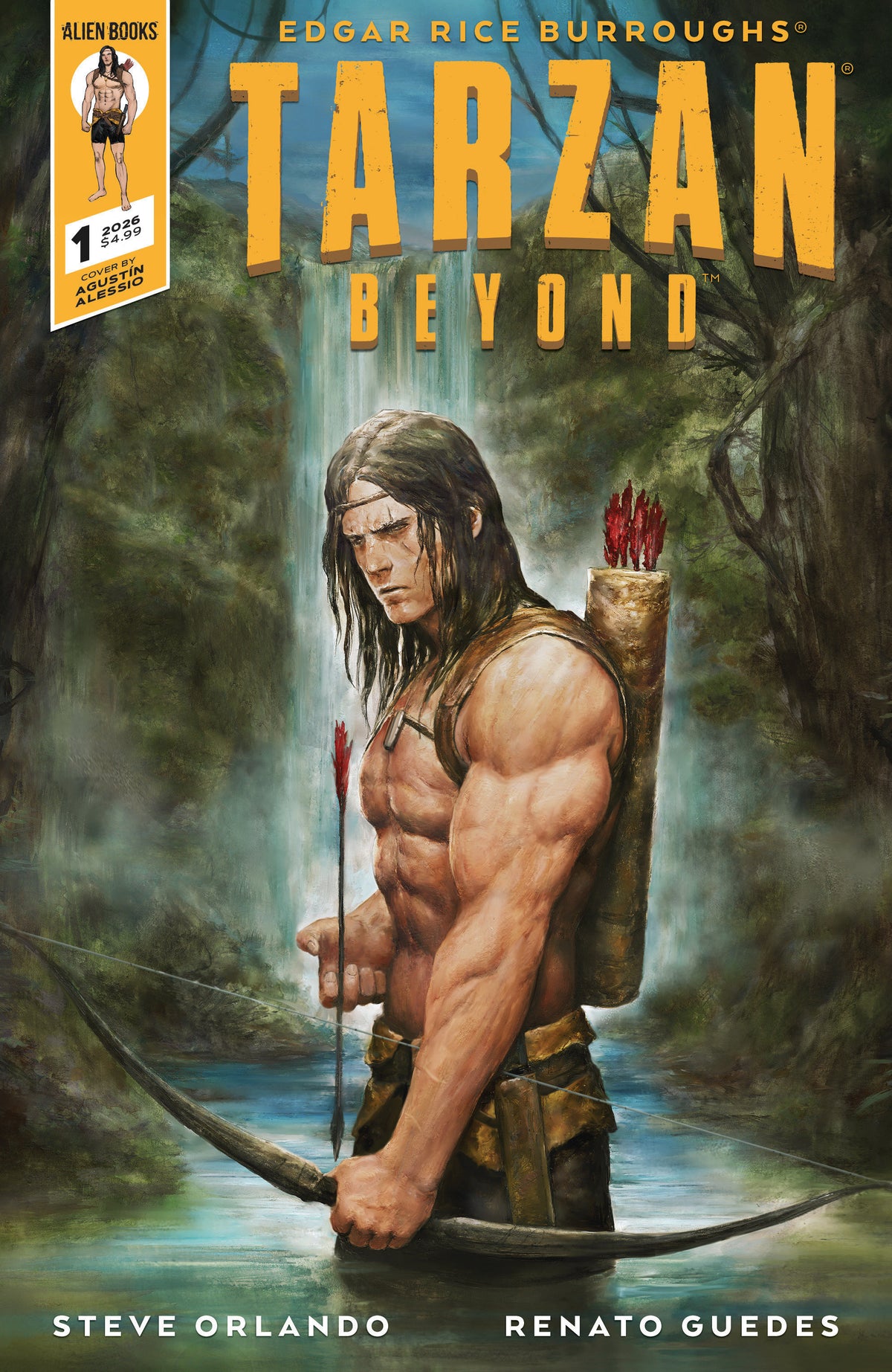 Tarzan Beyond #1 Cover A (Alessio) ISBN: 73238818474300111 - FOC DATE: 5/3/26  - Release Date: 6/10/26