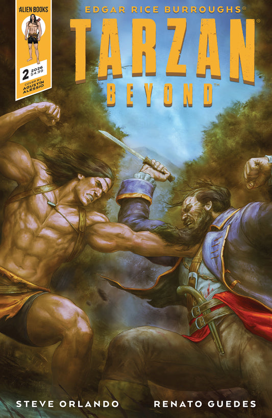 Tarzan Beyond #2 Cover A (Alessio) ISBN: 73238818474300211 - FOC DATE: 6/14/26  - Release Date: 7/22/26