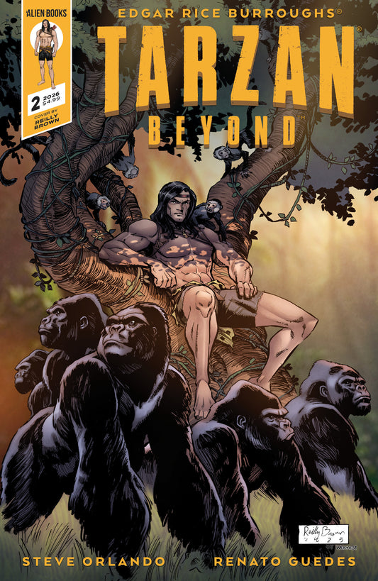 Tarzan Beyond #2 Variant C (Brown) ISBN: 73238818474300231 - FOC DATE: 6/14/26  - Release Date: 7/22/26