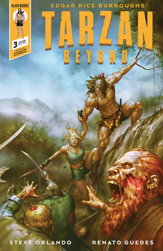 Tarzan Beyond #3 Cover A (Alessio) ISBN: 73238818474300311 - FOC DATE: 8/2/26  - Release Date: 9/9/26