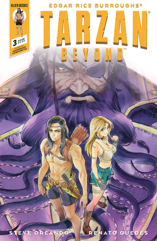 Tarzan Beyond #3 Variant B (Yoshimiya Manga Variant) ISBN: 73238818474300321 - FOC DATE: 8/2/26  - Release Date: 9/9/26