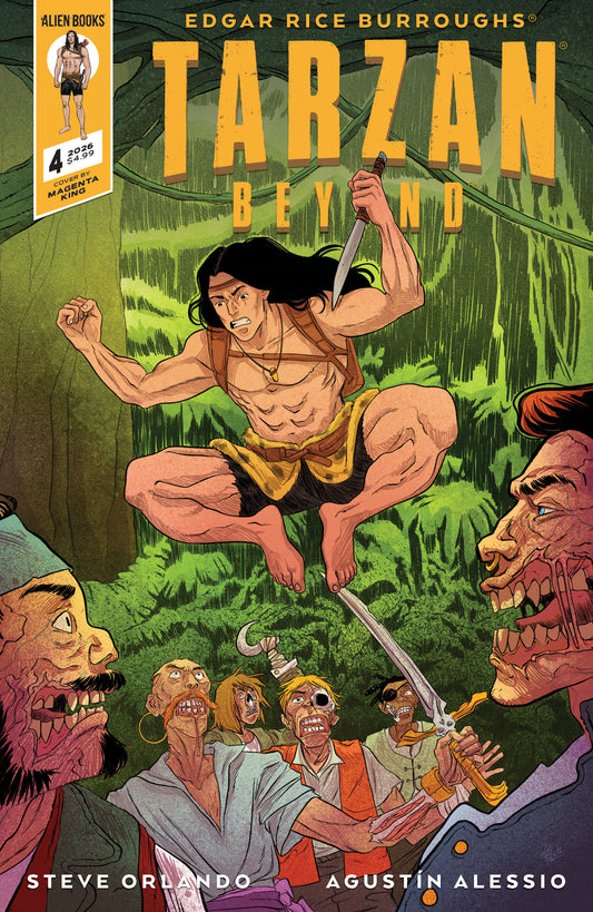 Tarzan Beyond #4 Variant B (King) ISBN: 73238818474300421 - FOC DATE: 9/27/26  - Release Date: 11/4/26