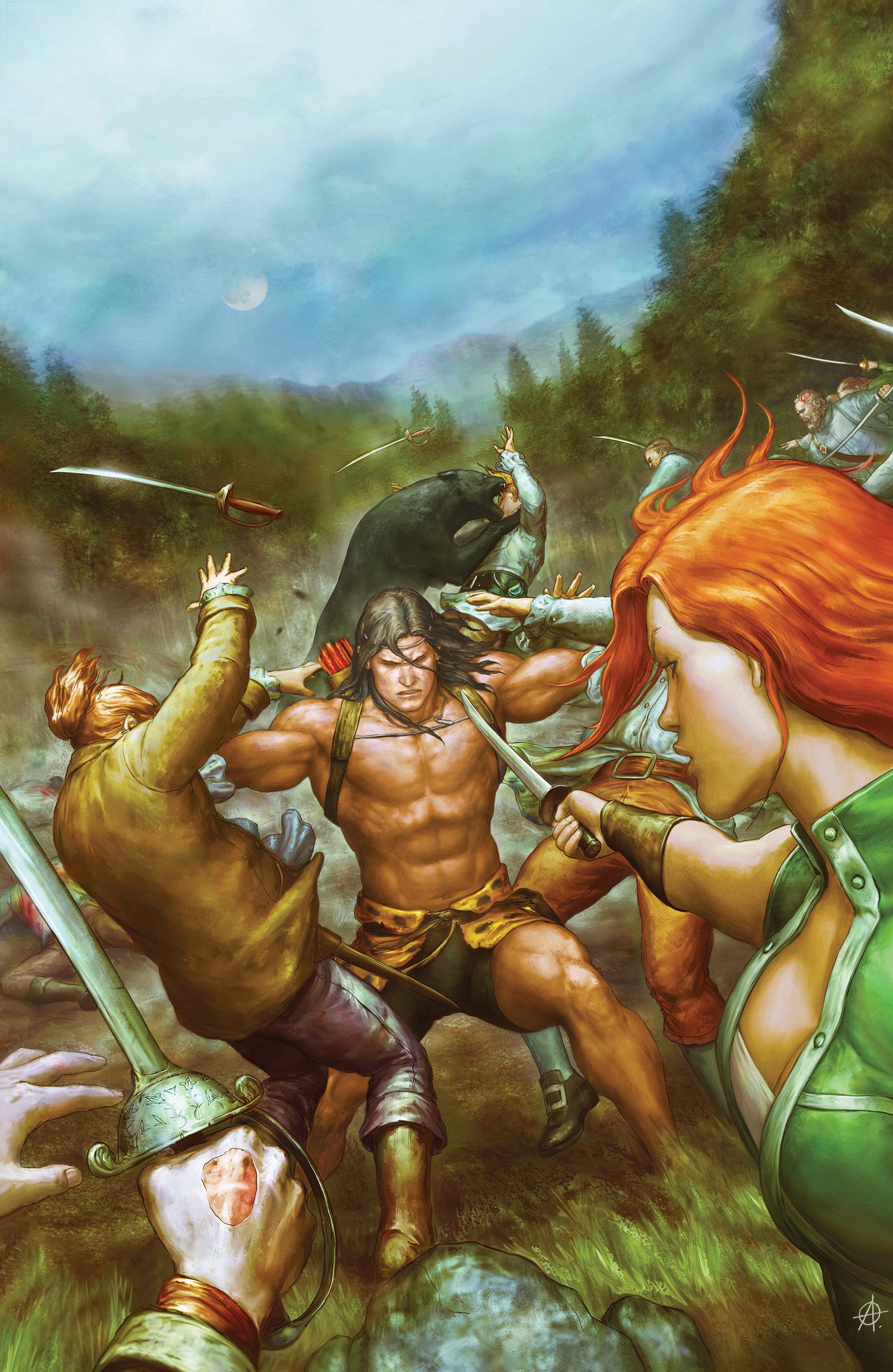 Tarzan Beyond #4 Variant C (Alessio Full Art) ISBN: 73238818474300431 - FOC DATE: 9/13/26  - Release Date: 10/21/26