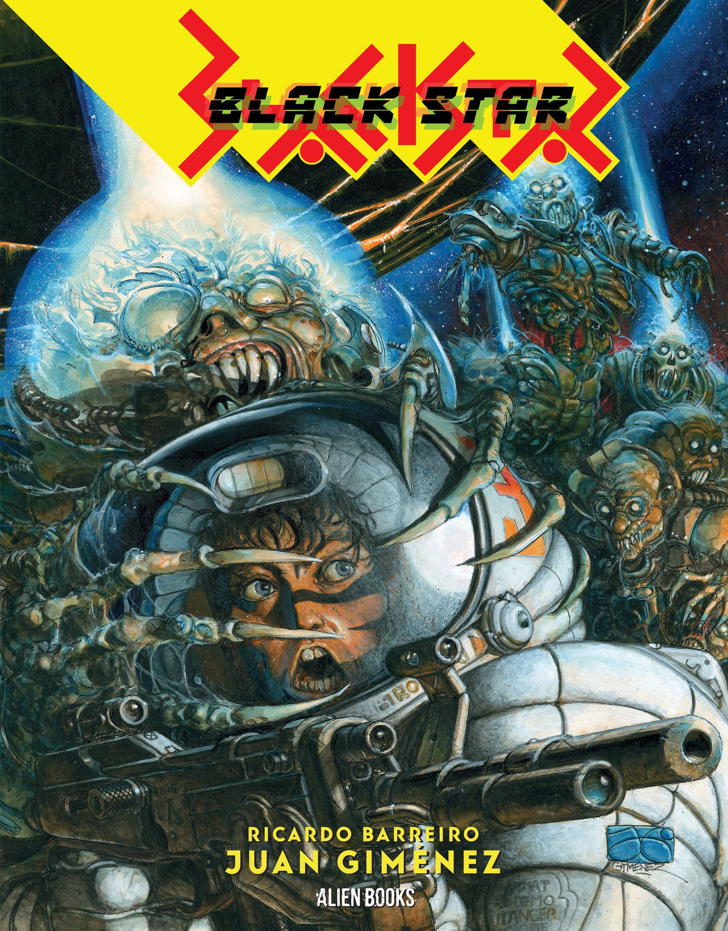 Black Star Cover A (Giménez, Juan) ISBN: 73238818724900111 - FOC DATE: 9/6/26  - Release Date: 10/14/26