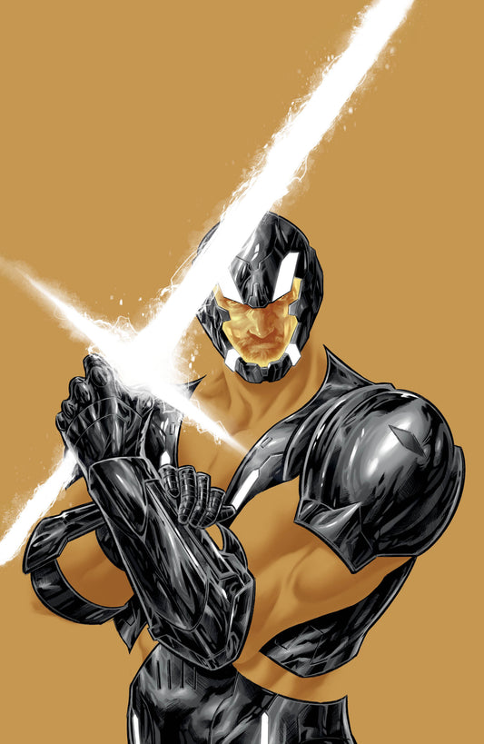 X-O Manowar: Black, White & Gold #1 Variant C (Fajardo Full Art) ISBN: 73238819034800131 - FOC DATE: 9/13/26  - Release Date: 10/21/26