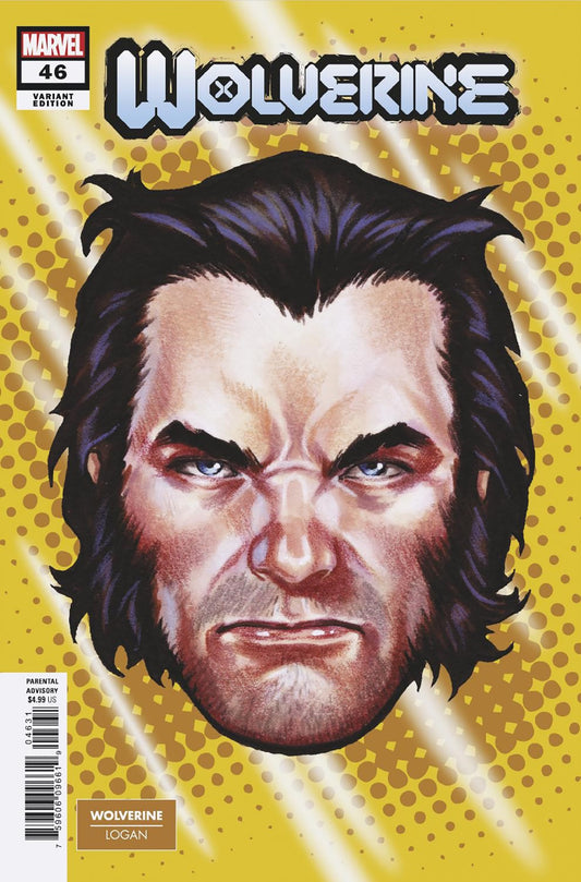 WOLVERINE #46 MARK BROOKS HEADSHOT VARIANT - Release Date:  3/27/24