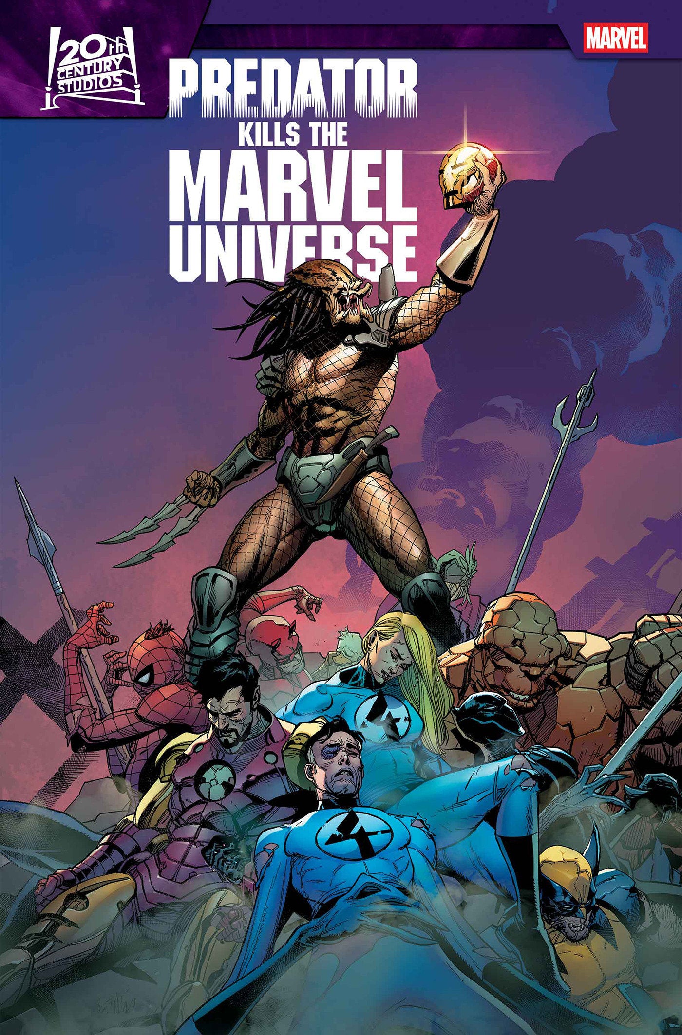 PREDATOR KILLS THE MARVEL UNIVERSE #1 POSTER - ISBN: 75960609900912921 - Release Date:  8/6/25