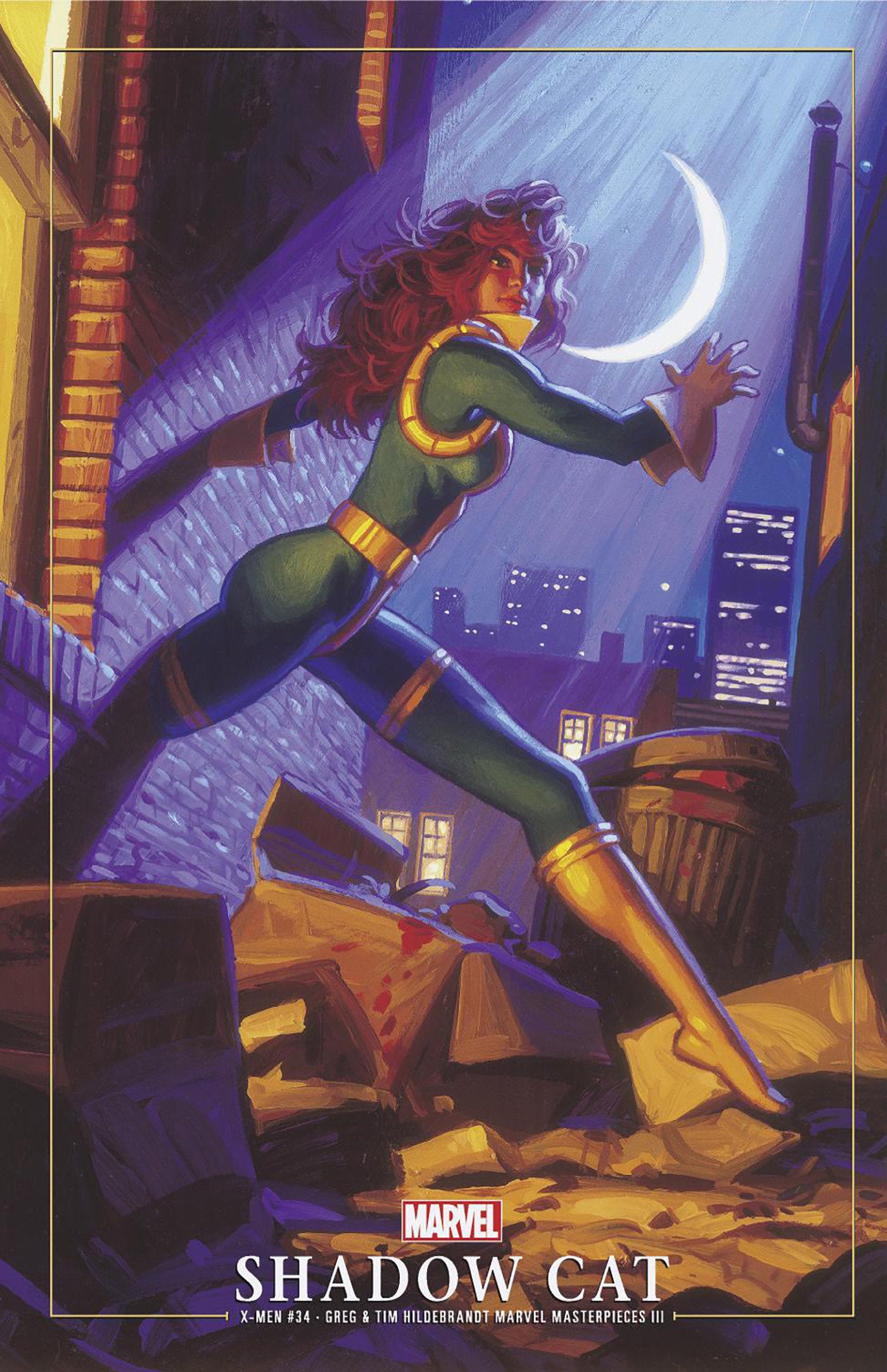 X-MEN #34 GREG AND TIM HILDEBRANDT SHADOWCAT MARVEL MASTERPIECES III VARIANT [FH X] - Release Date:  5/1/24