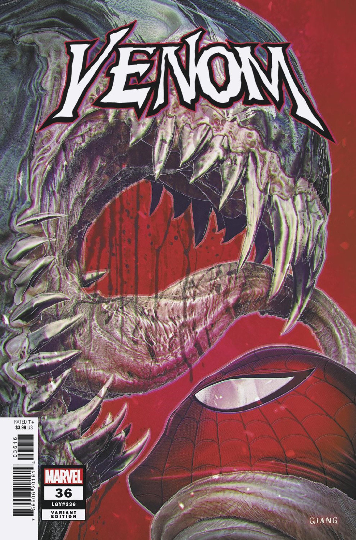 1:25 VENOM #36 JOHN GIANG VARIANT [VW],  - Release Date: 8/14/24