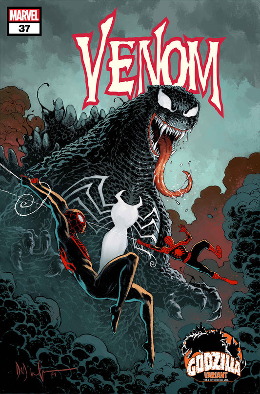 VENOM #37 DAVE WACHTER GODZILLA VARIANT [VW]  - Release Date:  9/11/24