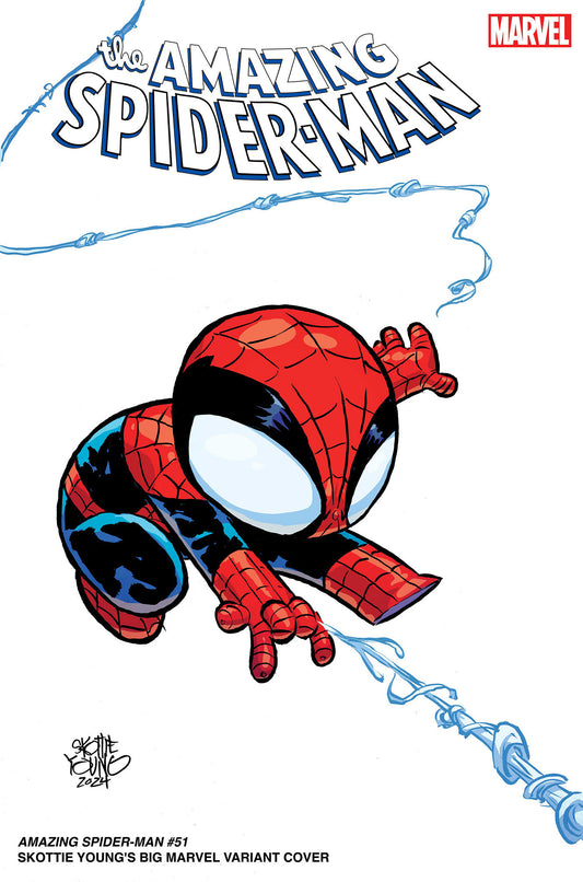 AMAZING SPIDER-MAN #51 SKOTTIE YOUNG'S BIG MARVEL VARIANT - Release Date:  6/5/24